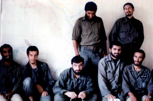 شهید حسین خرازی - شهید مجید بقایی - محسن رضایی - شهید غلامحسین افشردی (حسن باقری) - رحیم صفوی - شهید احمد کاظمی