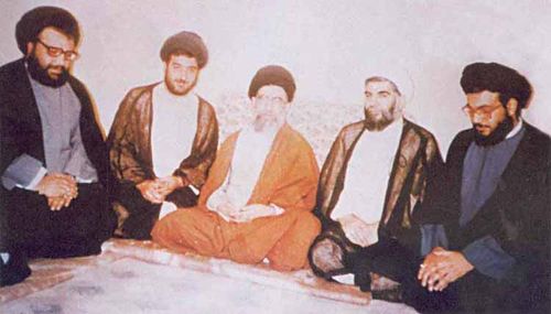 دیدار سید عباس موسوی و سید حسن نصرالله با مقام معظم رهبری حضرت آیت‌الله العظمی خامنه‌ای